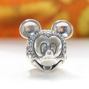 Pandora Shimmering Mickey Portrait Clip Charm 797495CZ